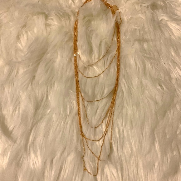 Gold necklace - Picture 1 of 4